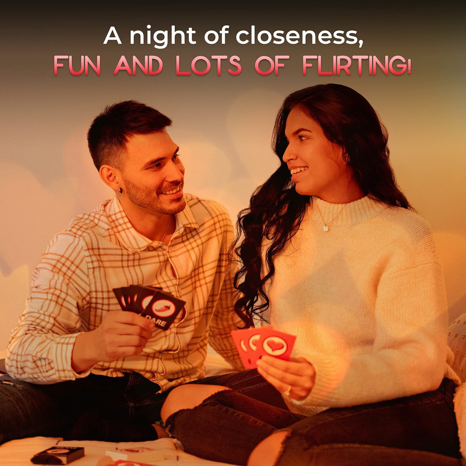 Talk Flirt Dare Couples Game, Gift for Couples, Fun Romantic Date Night Card …