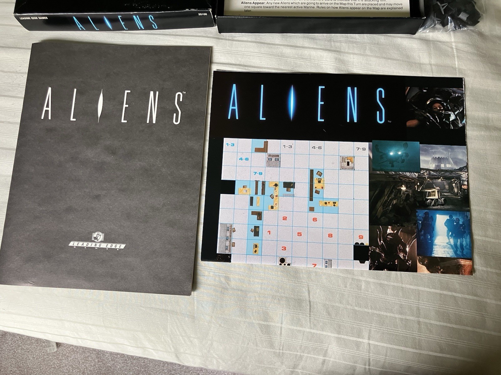 Leading Edge Aliens GAMES(2) And BOOK!