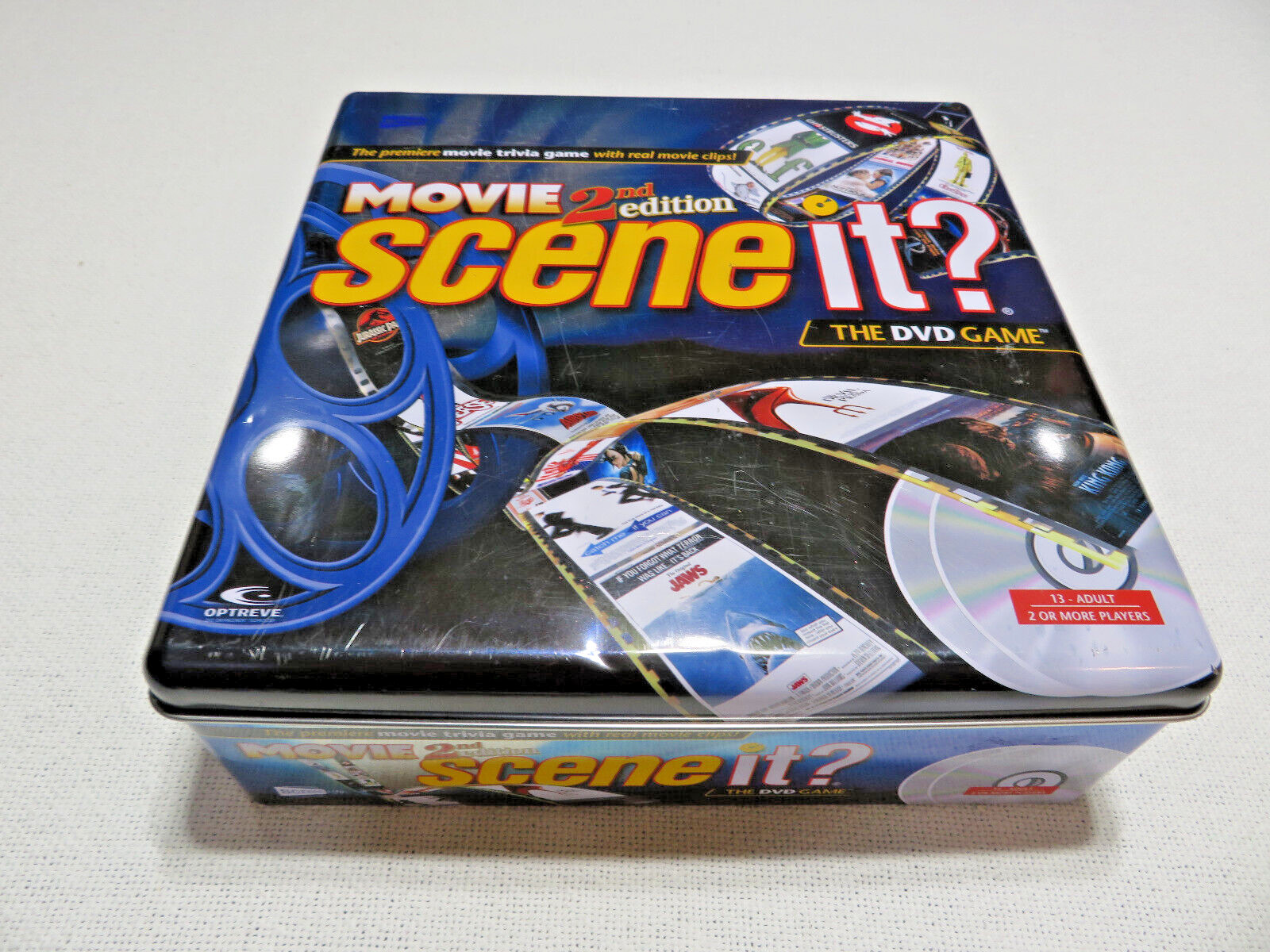 Screenlife Movie 2nd Edition Scene it DVD Board Game 100% COMPLETE in Tin 2007