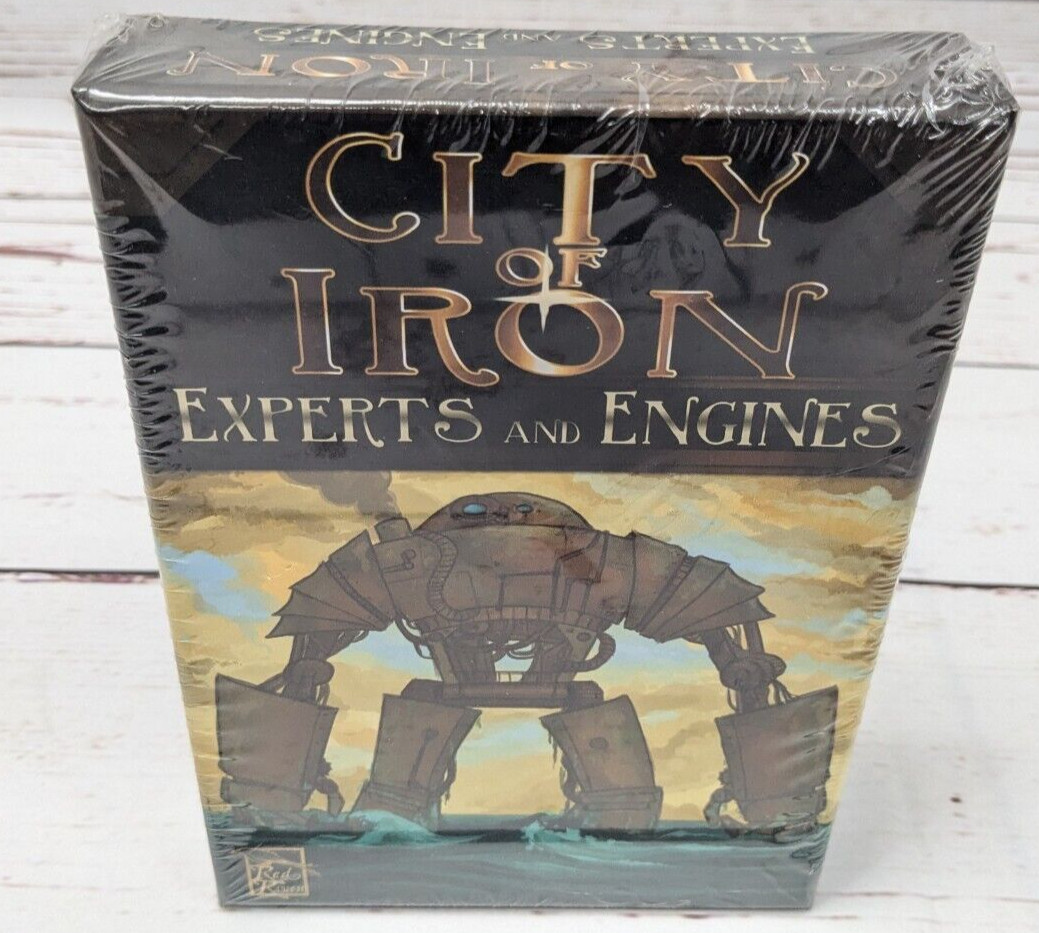 Red Raven Board Game City of Iron Experts & Engines Expansion NIS Laukat