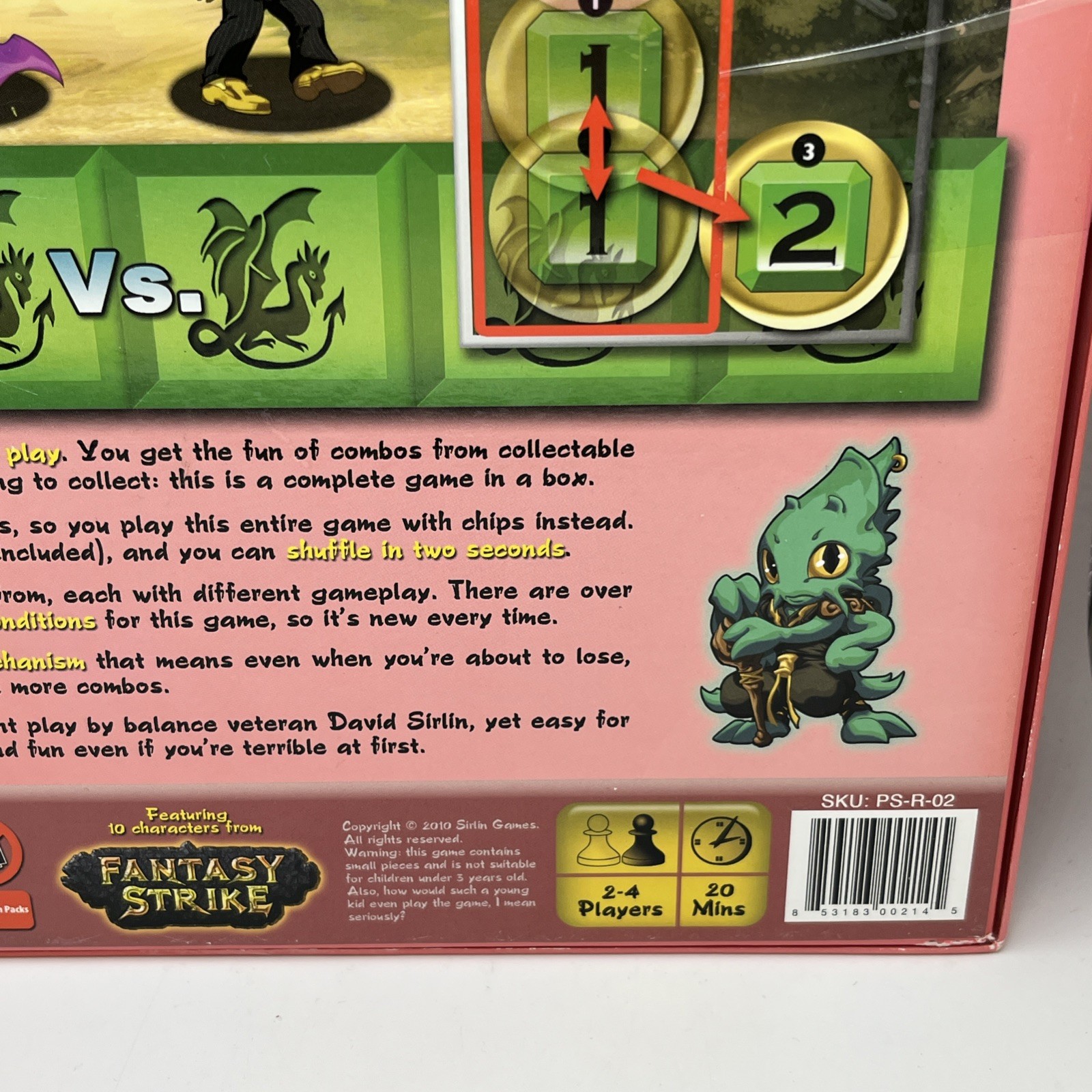 Puzzle Strike Bag of Chips Second Edition Sirlin Games EUC COMPLETE Strategy