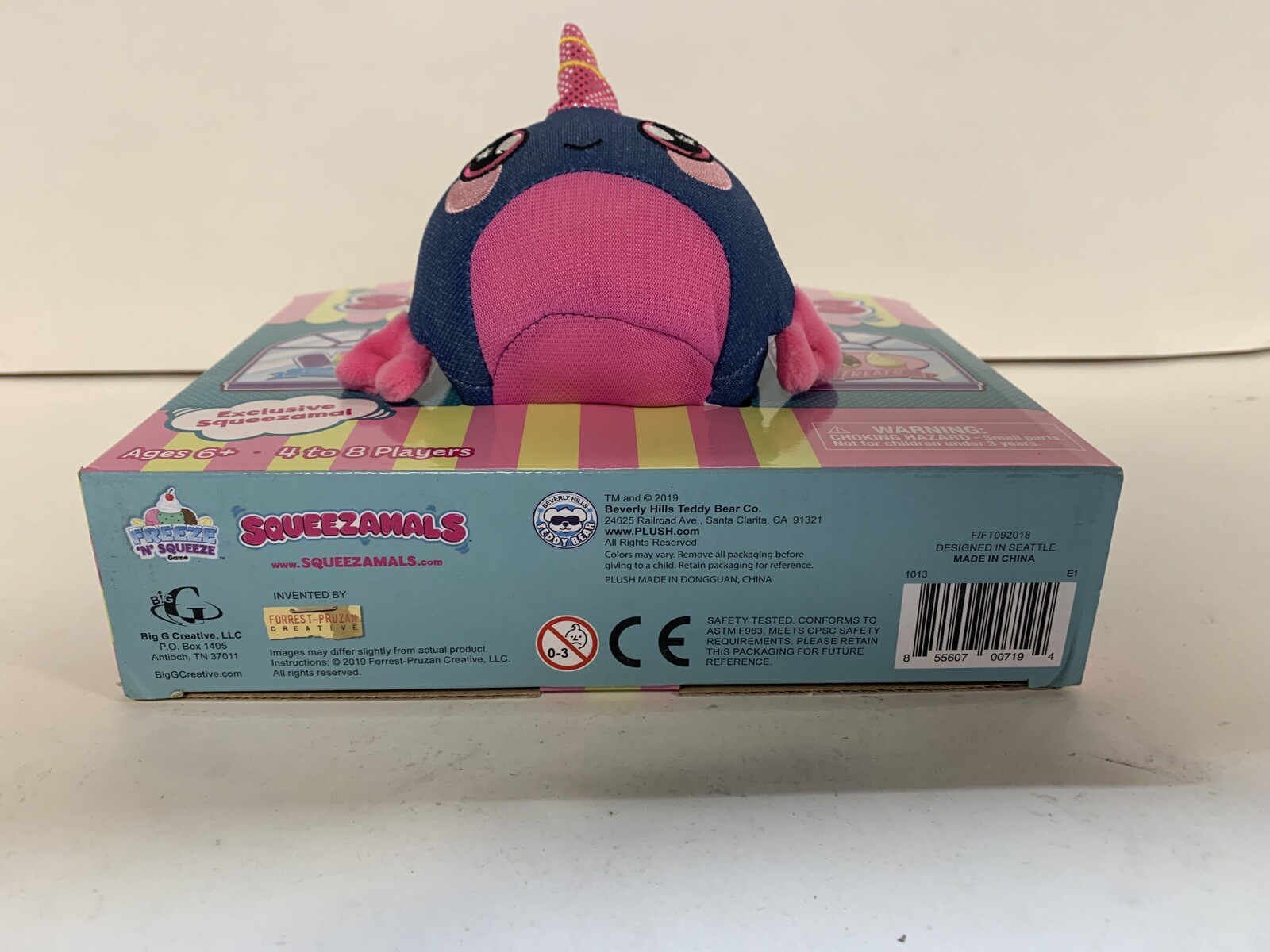 Squeezamals Freeze ‘N’ Squeeze Game Hard to find (Animal May Vary From Pics)