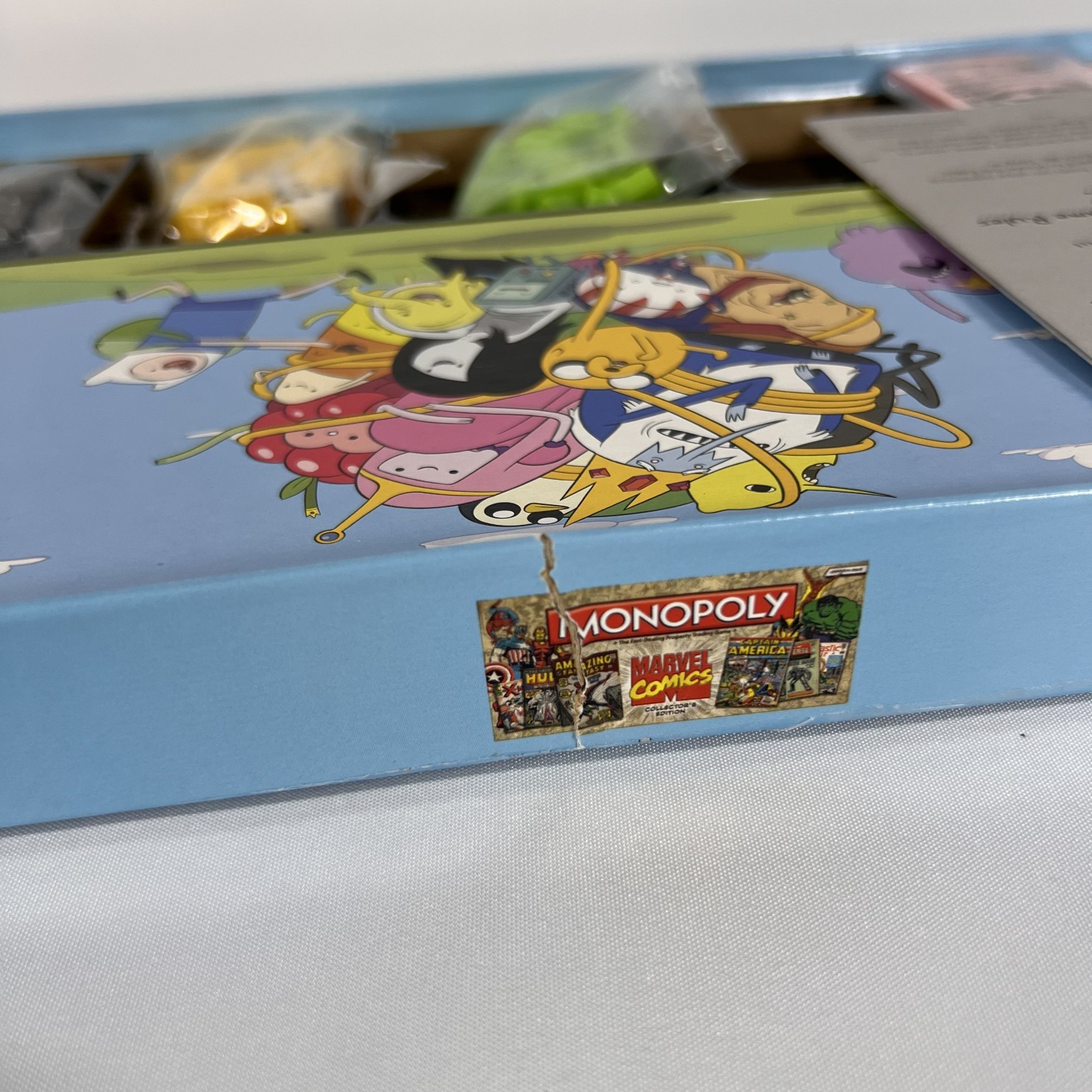 Monopoly Adventure Time Collector’s Edition Board Game Cartoon Network COMPLETE