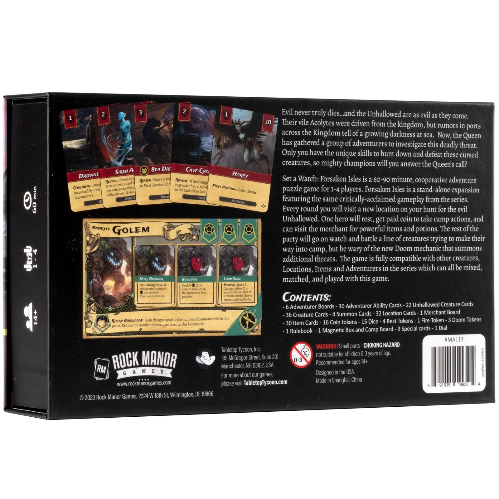 Set a Watch Forsaken Isles – Standalone Cooperative Adventure Game, 1–4 Playe…