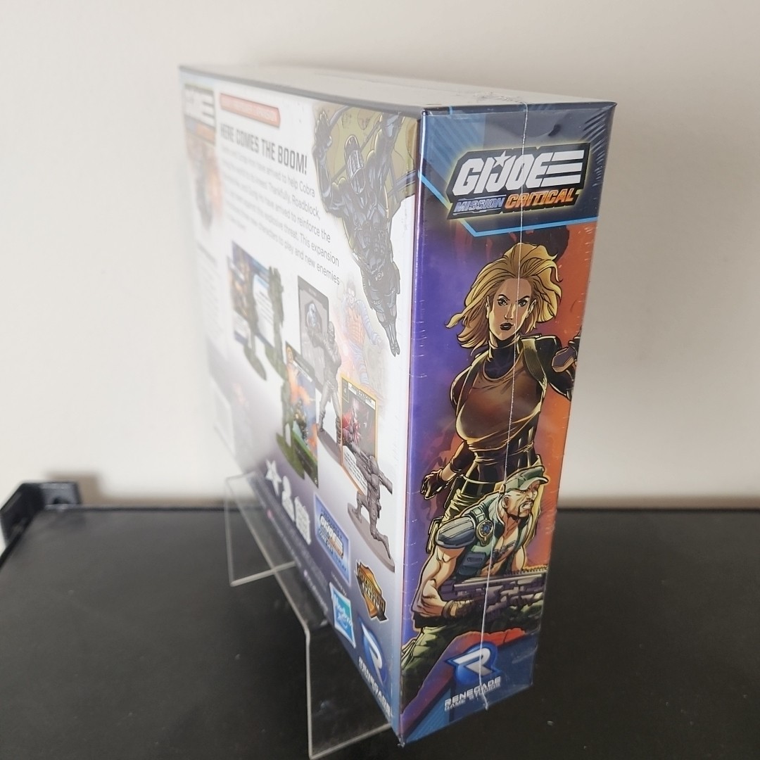 G.I. JOE Mission Critical Heavy Firepower Expansion Board Game Minis Renegade