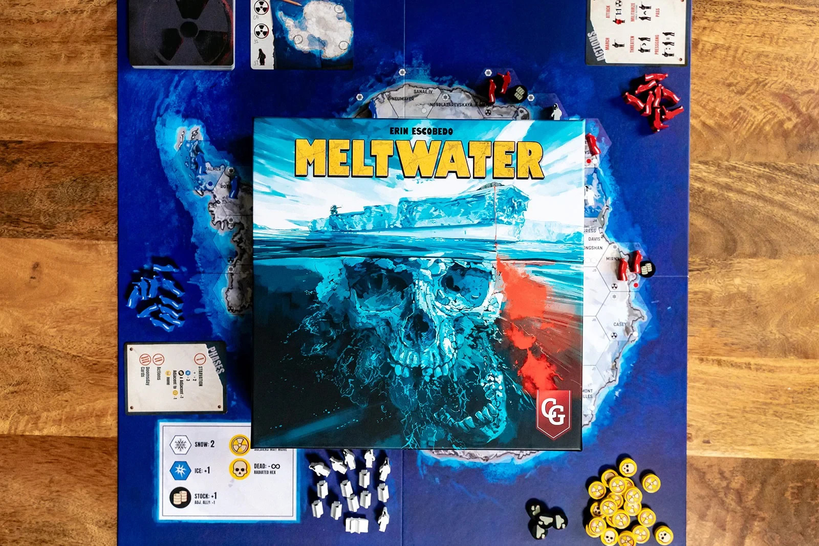 Meltwater Board Game by Capstone Games NEW in Shrink