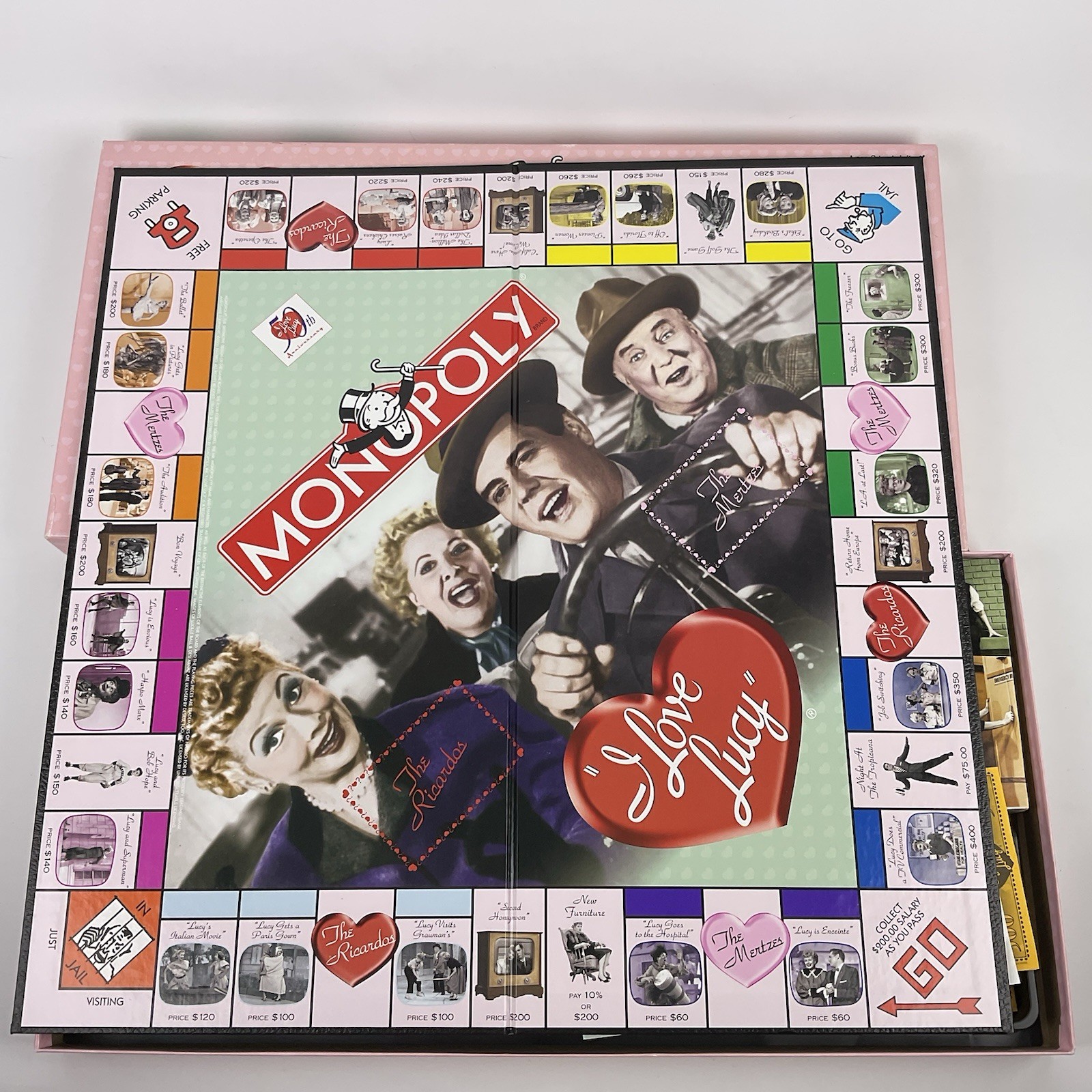Monopoly “I Love Lucy” 50th Anniversary Collector’s Edition Board Game Read