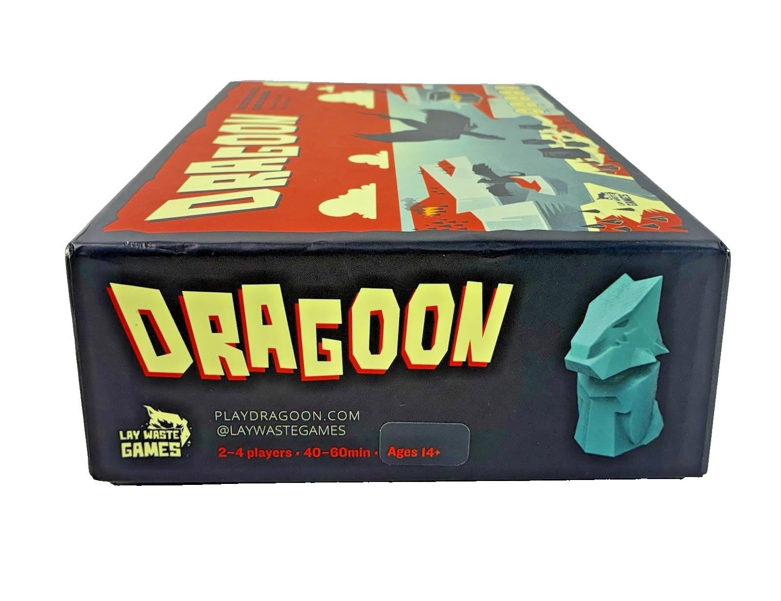 Dragoon Gold Edition 2015 Lay Waste Games Board Game Incomplete