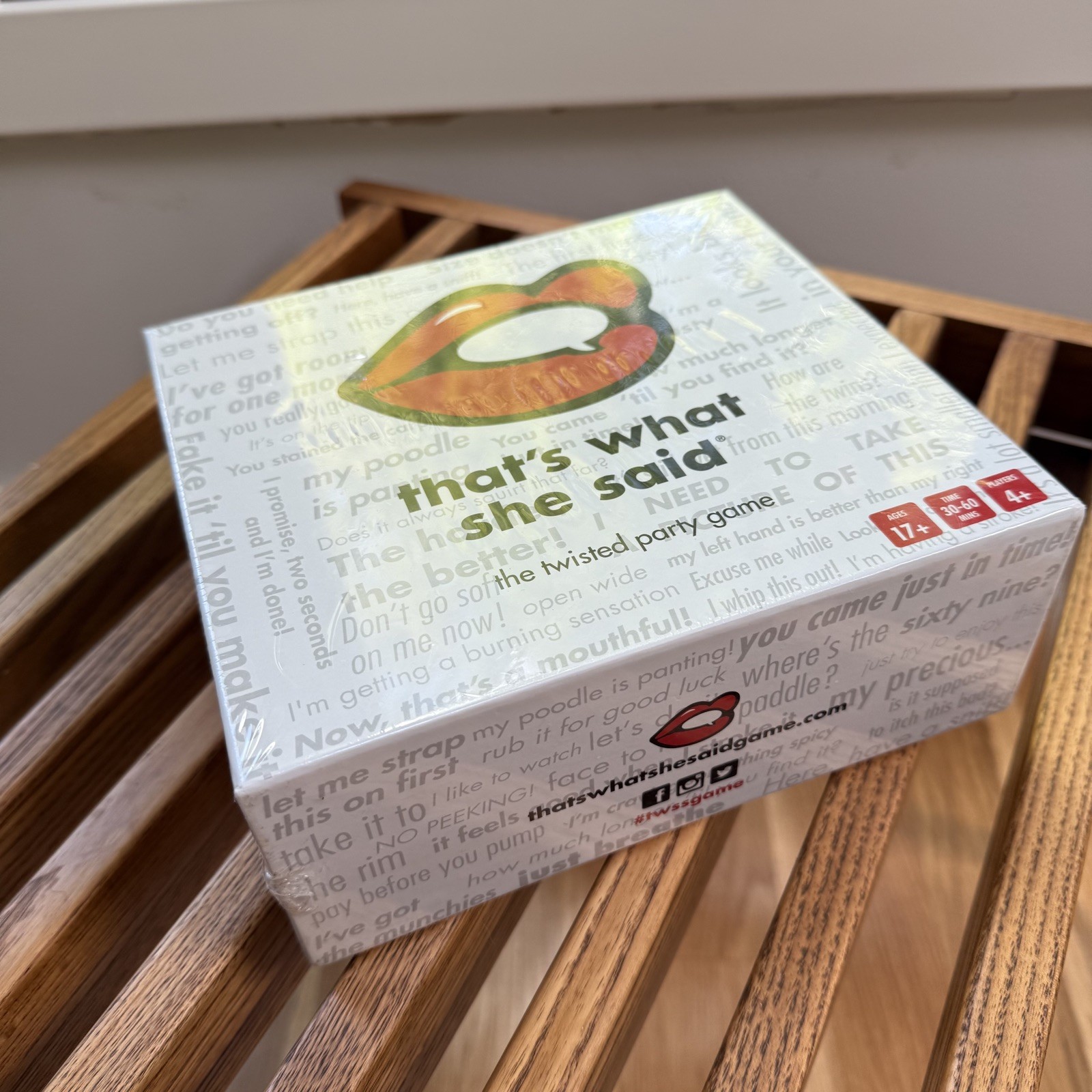 NEW That’s What She Said Game- A Twisted Game of Innuendos.
