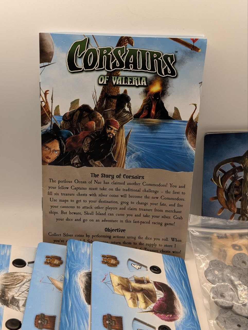 Corsairs of Valeria Pirate Dice Board Game Daily Magic Games 1-5 Players 2018