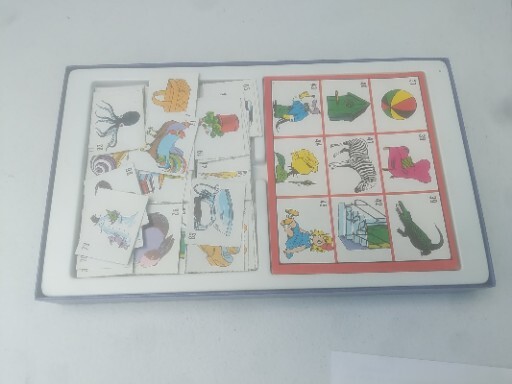 Dan Spil vintage billed lotteri foreign board game ~ TRL7#31