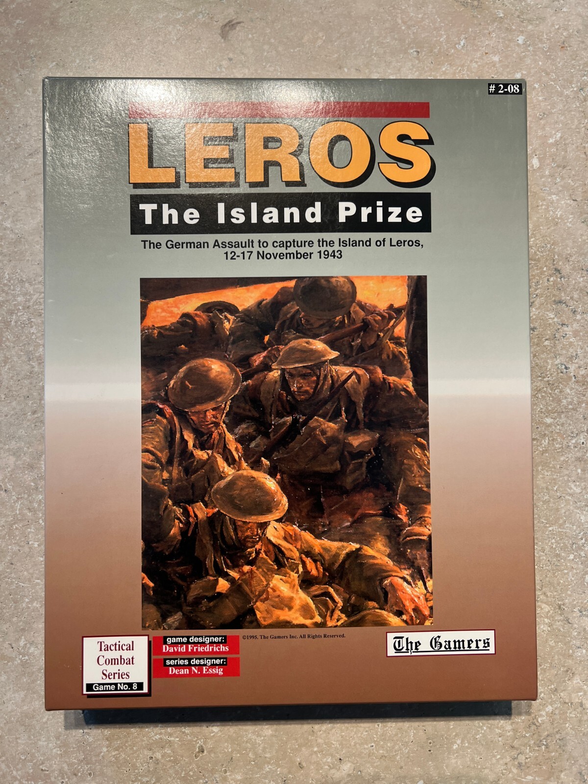 Leros: The Island Prize 1943 MMP The Gamers Multi Man Publishing – New Unpunched