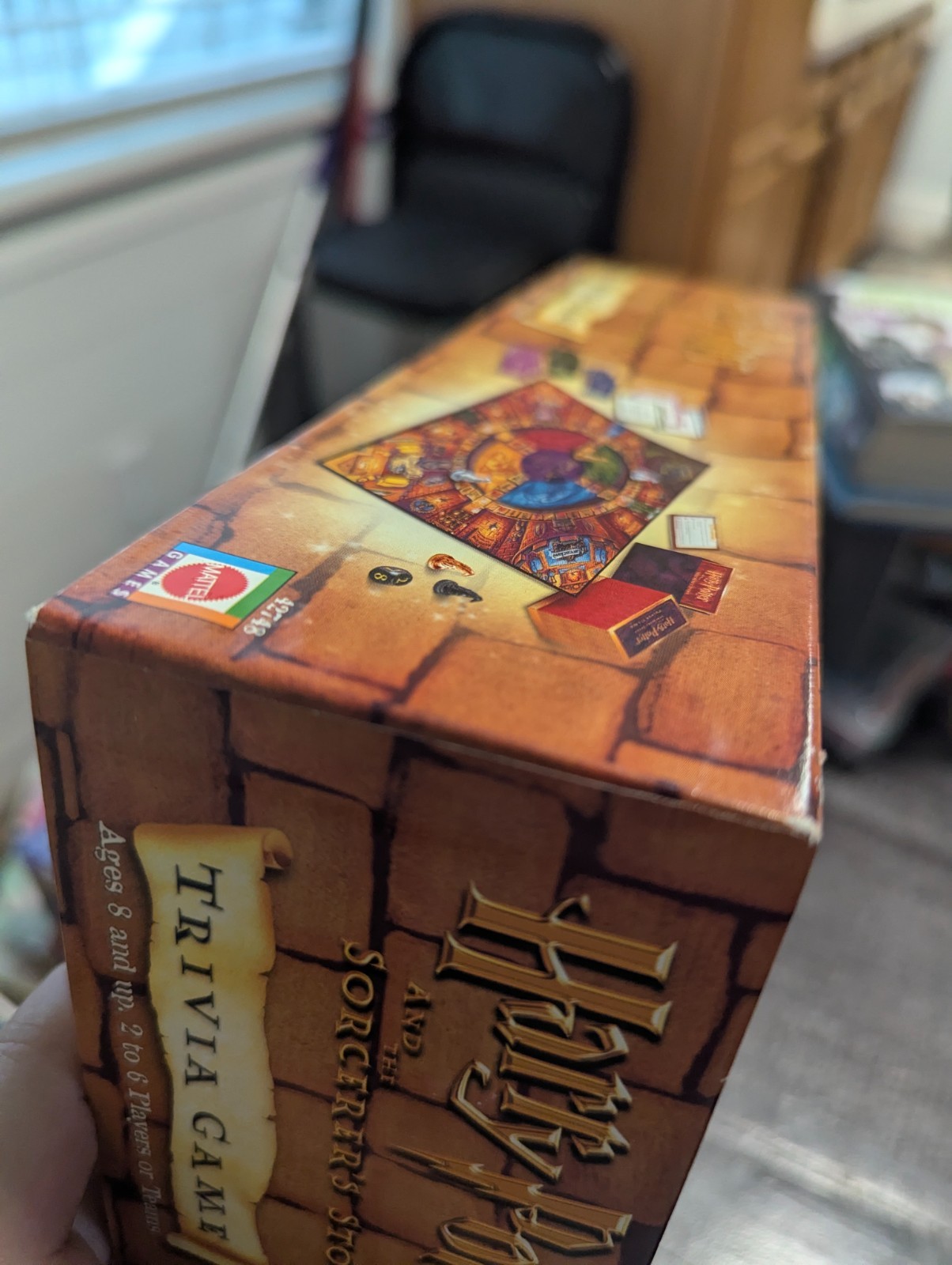 HARRY POTTER and the SORCERER’S STONE TRIVIA GAME 100% COMPLETE 2000 VINTAGE