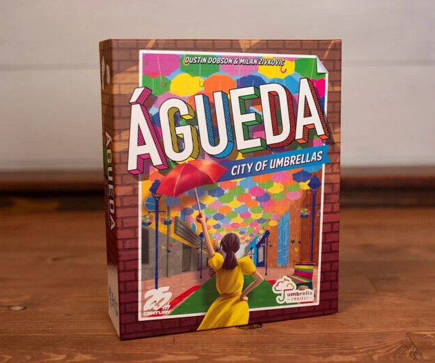 ☂️😊 NEW/SEALED – Agueda : City of Umbrellas board game ☂️😊