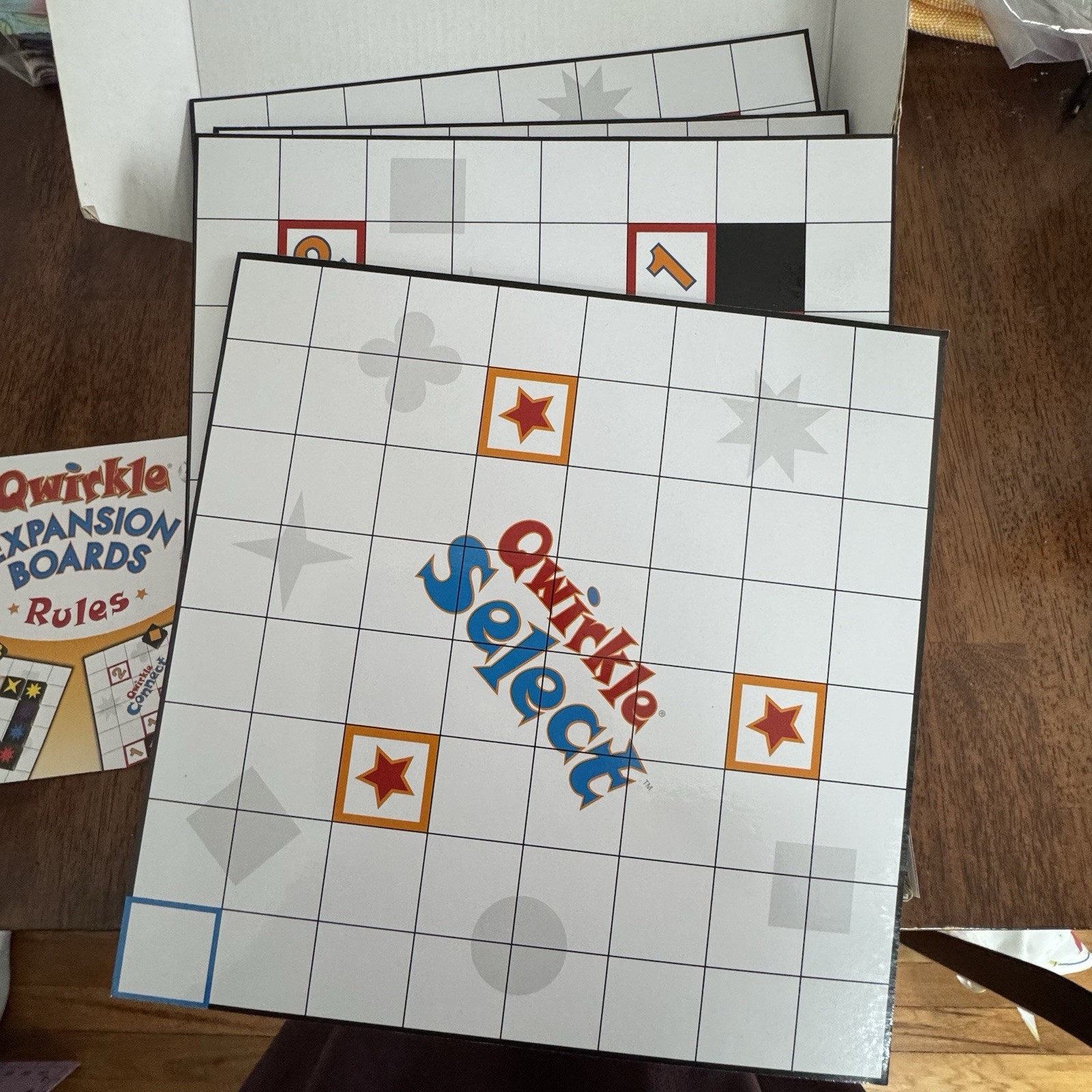 Qwirkle Expansion Boards Select & Connect Add On 2013 Out of Print Complete