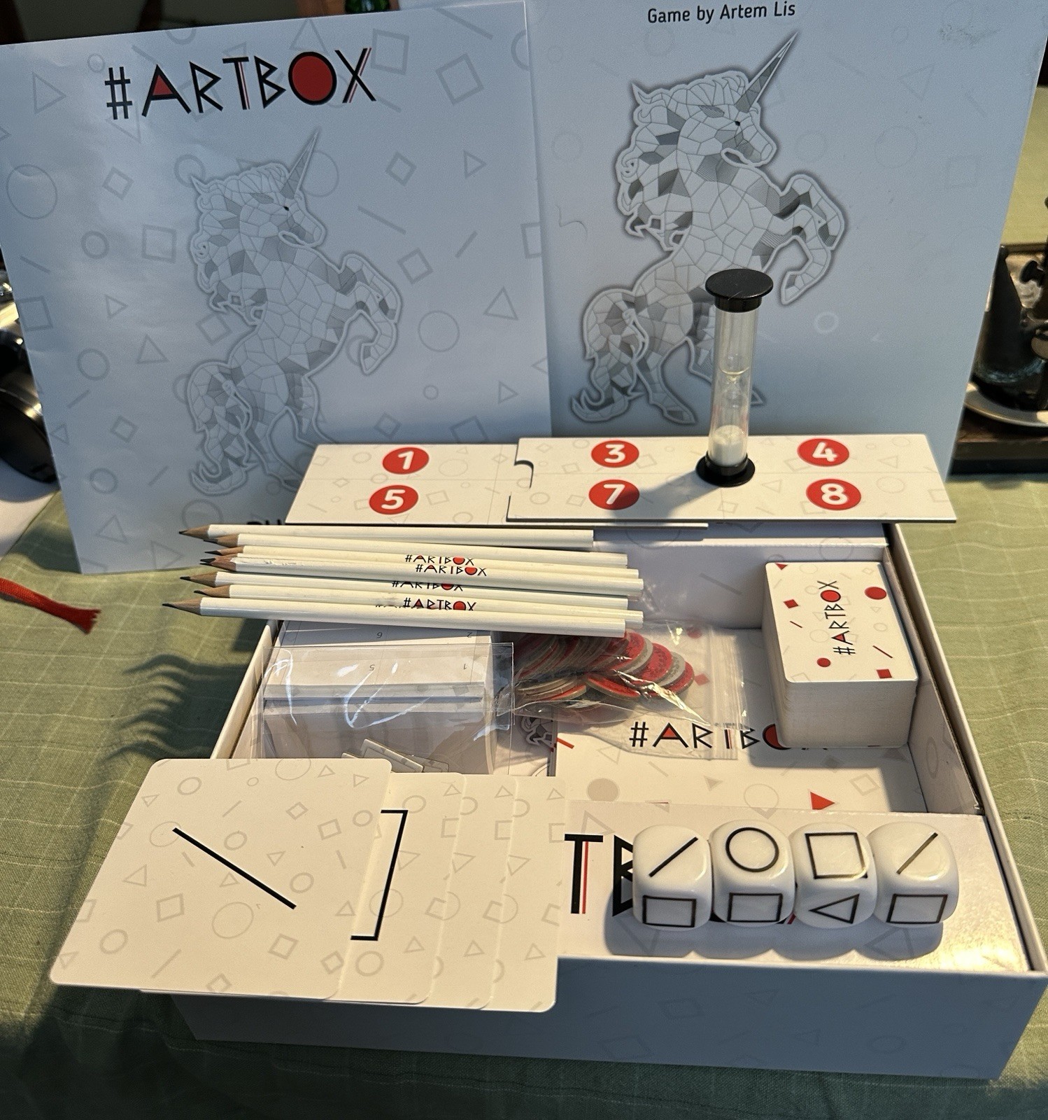 Artbox #ARTBOX drawing board game COMPLETE VGC
