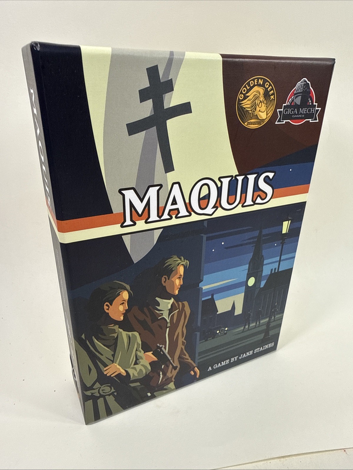 Maquis Solo Board Game by Jake Staines – Side Room Games 2019 – Gently Used