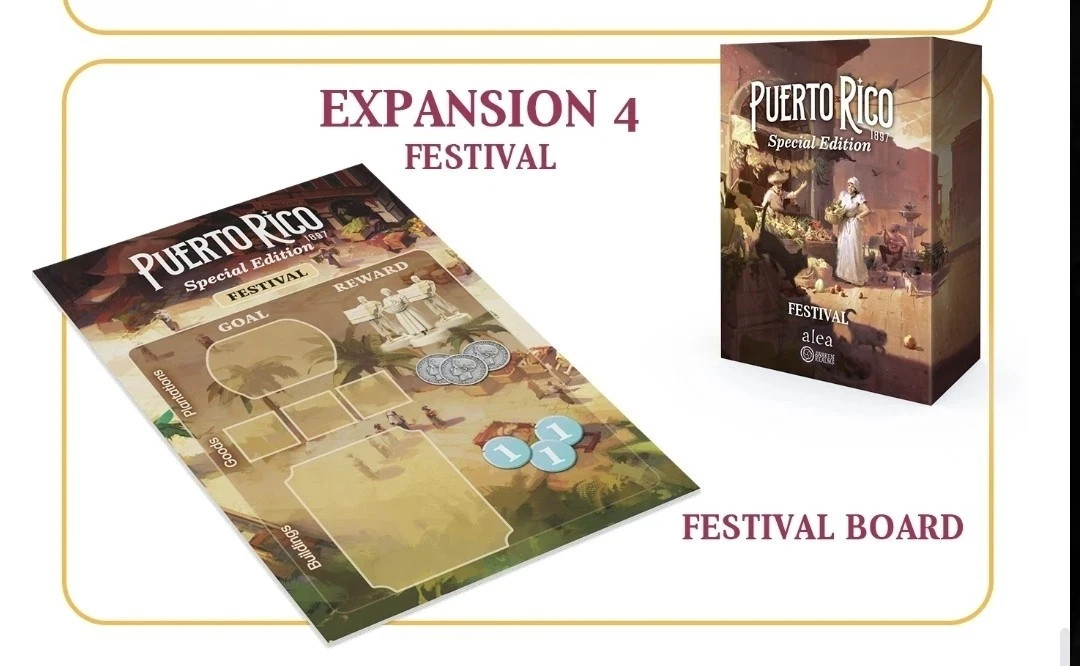 Puerto Rico 1897 Special Edition – Kickerstarter – NEW IN SHRINK – FREE SHIPPING