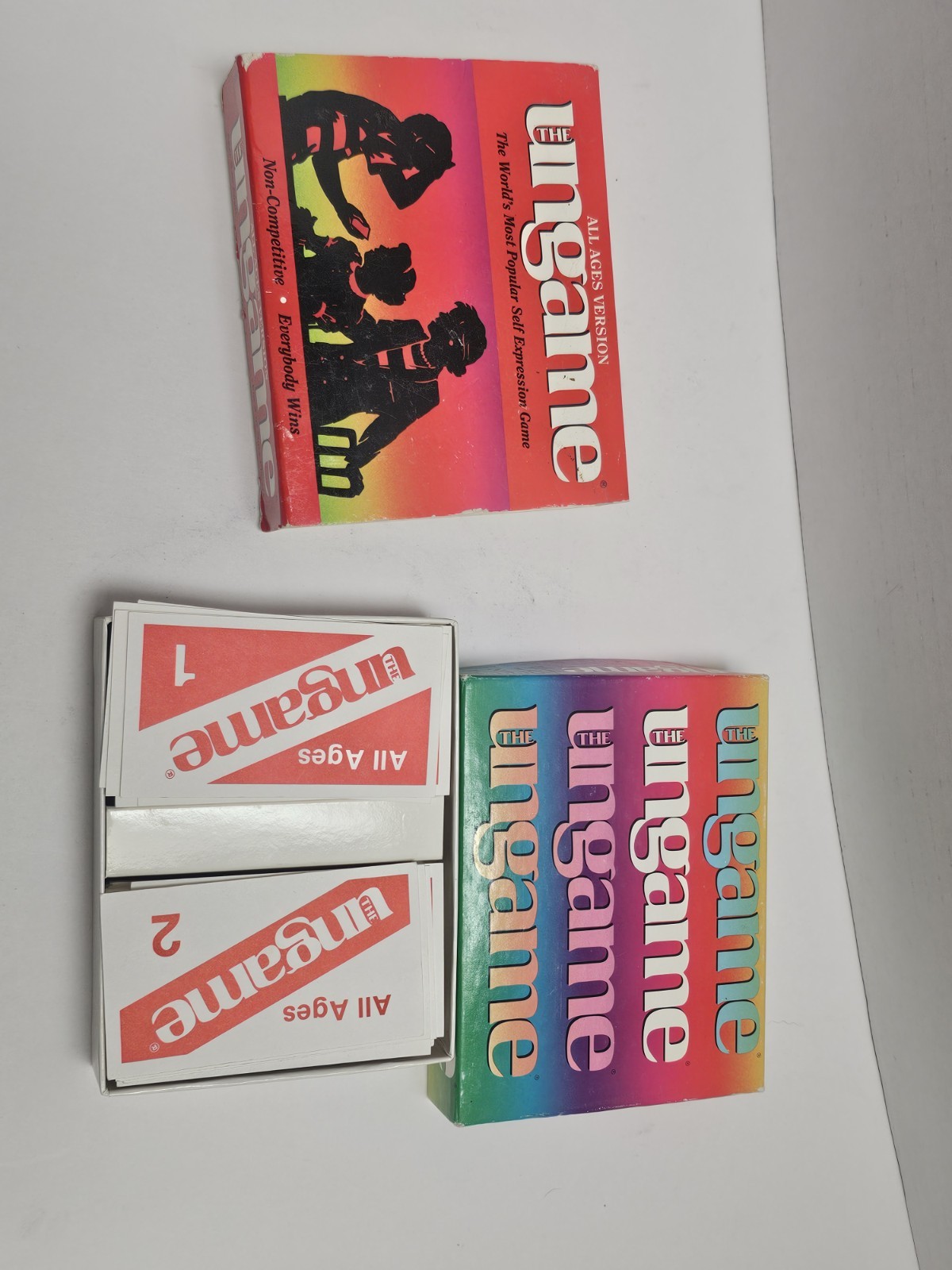 Vintage 1989 The Ungame – Pocket Travel Size – All Ages