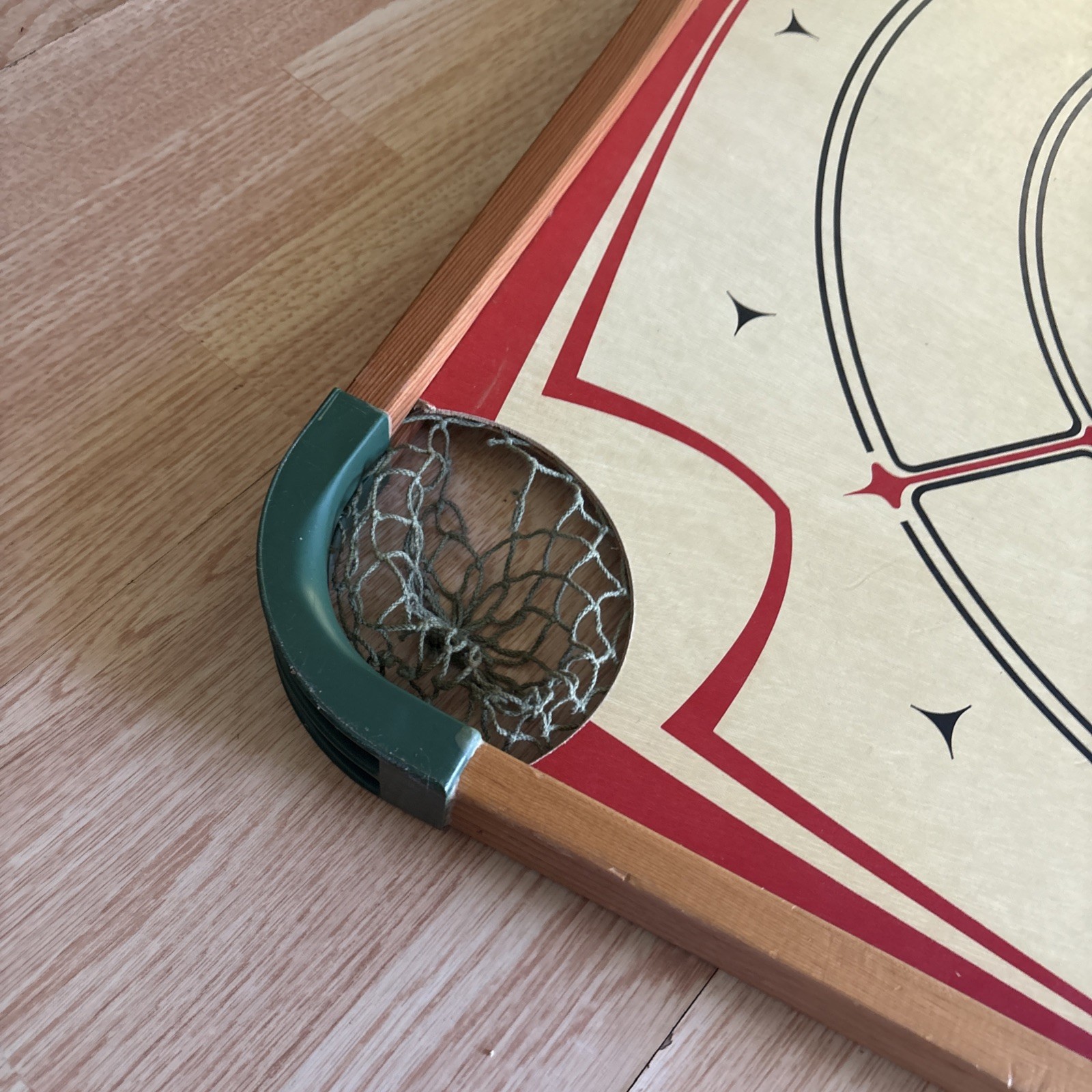 Vintage Carrom Game Board Wood Ludington Mi Carrom Company (Game Board Only)