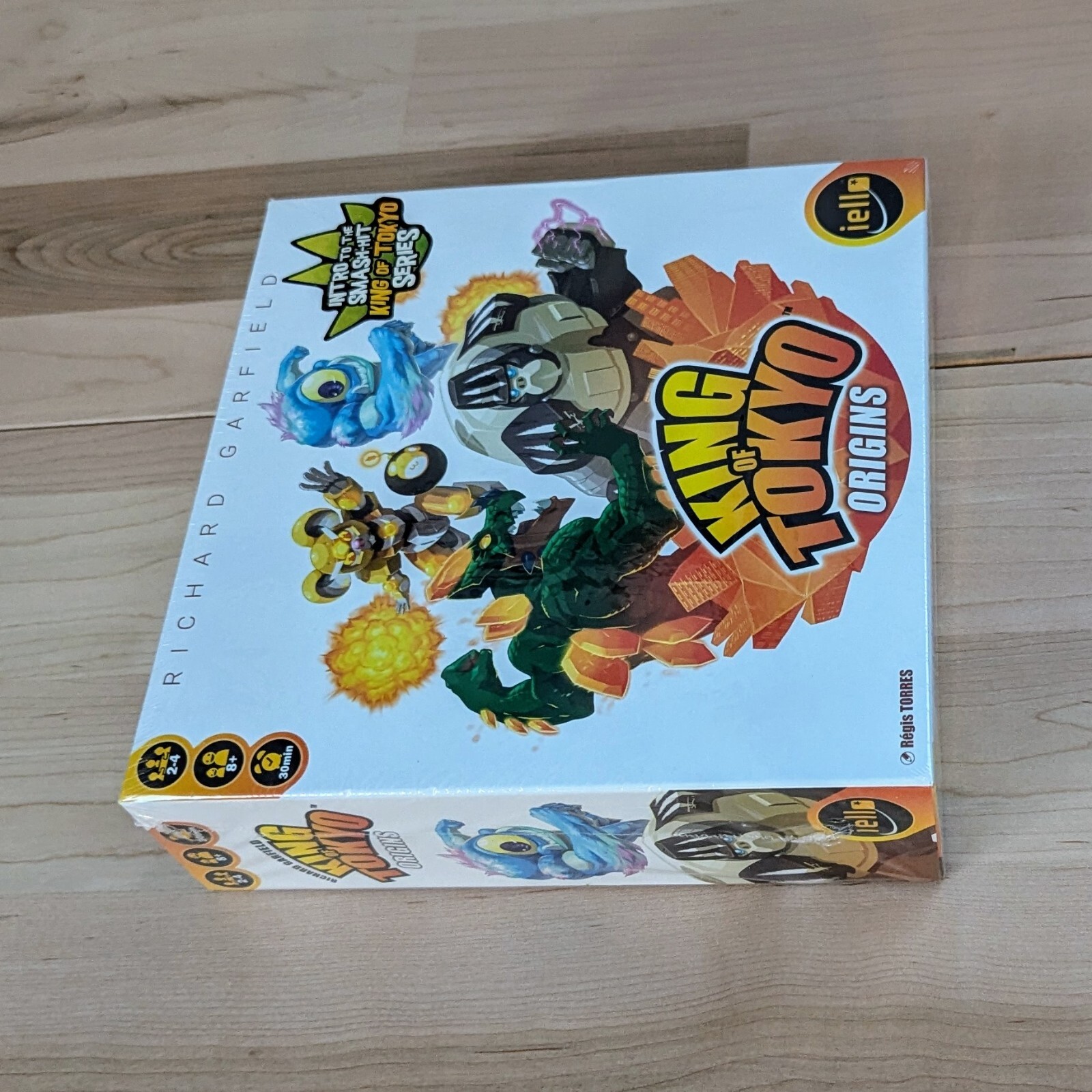 Iello: King of Tokyo Origins Board Game – New, Sealed By Richard Garfield