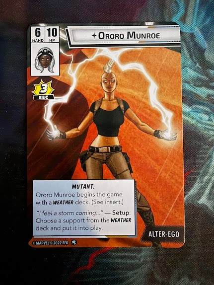 [Marvel Champions LCG] Storm (Alternate Art) – Mutant Genesis Promo Card – NM