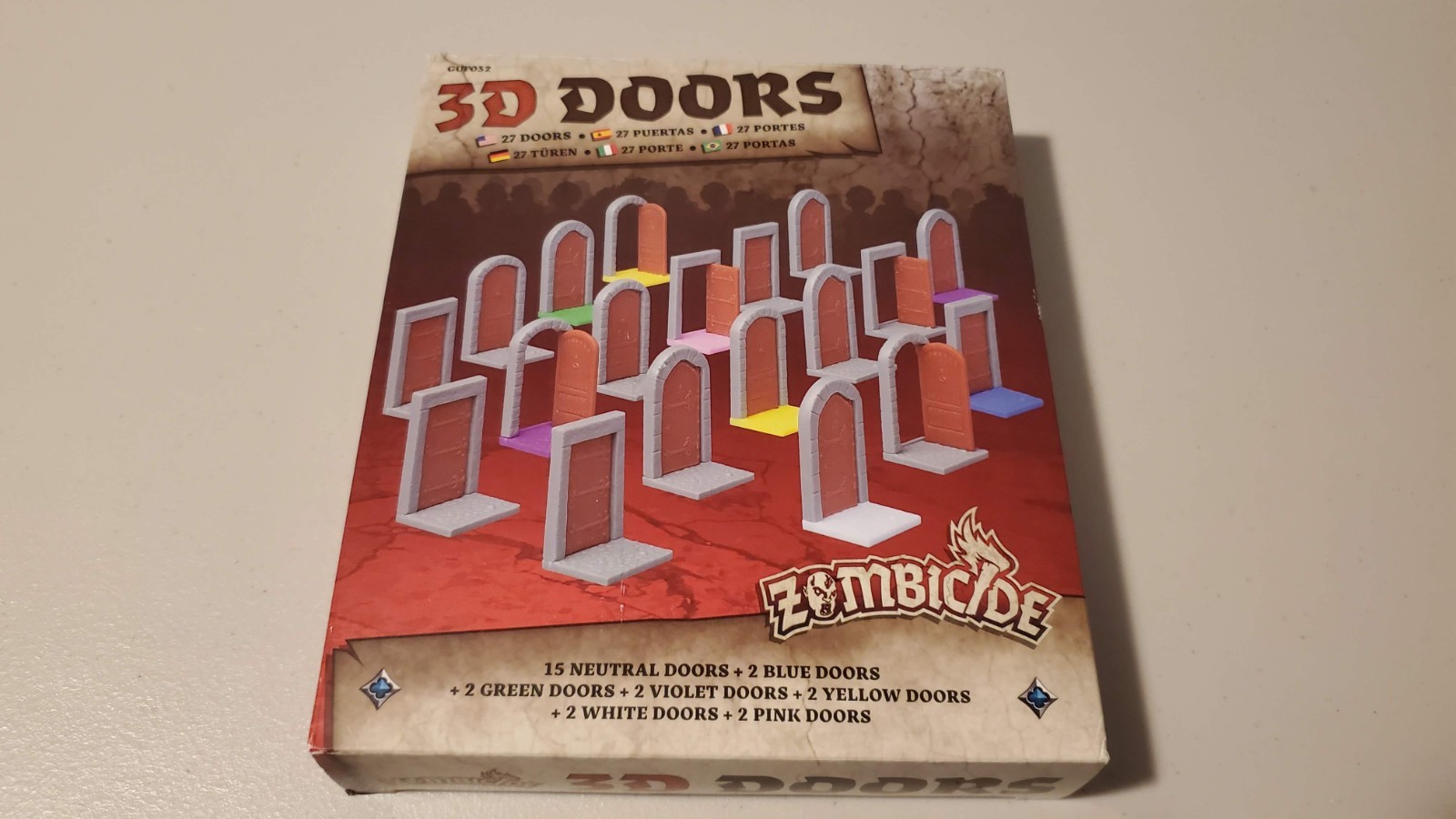 Zombicide Black Plague 3D Doors (Boxed)