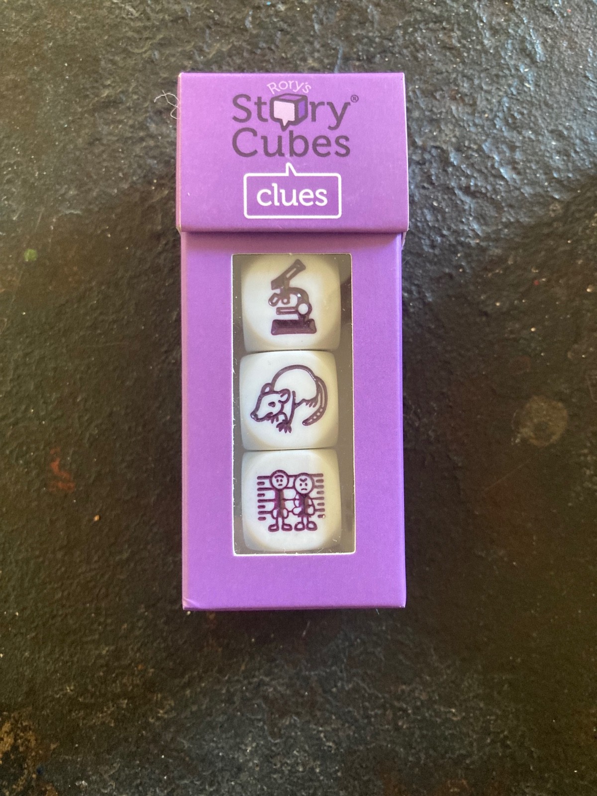 Rory’s Story Cubes Clues, Purple New