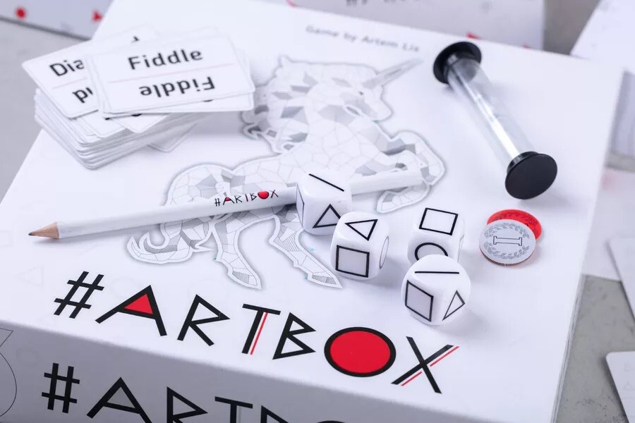 #Artbox , Drawing Board Game