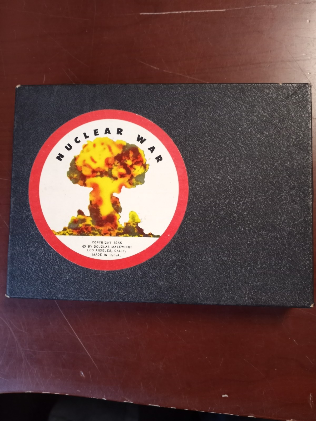 Flying Buffalo Nuclear War Card Game Original Box VTG 1965 Douglas Malewicki