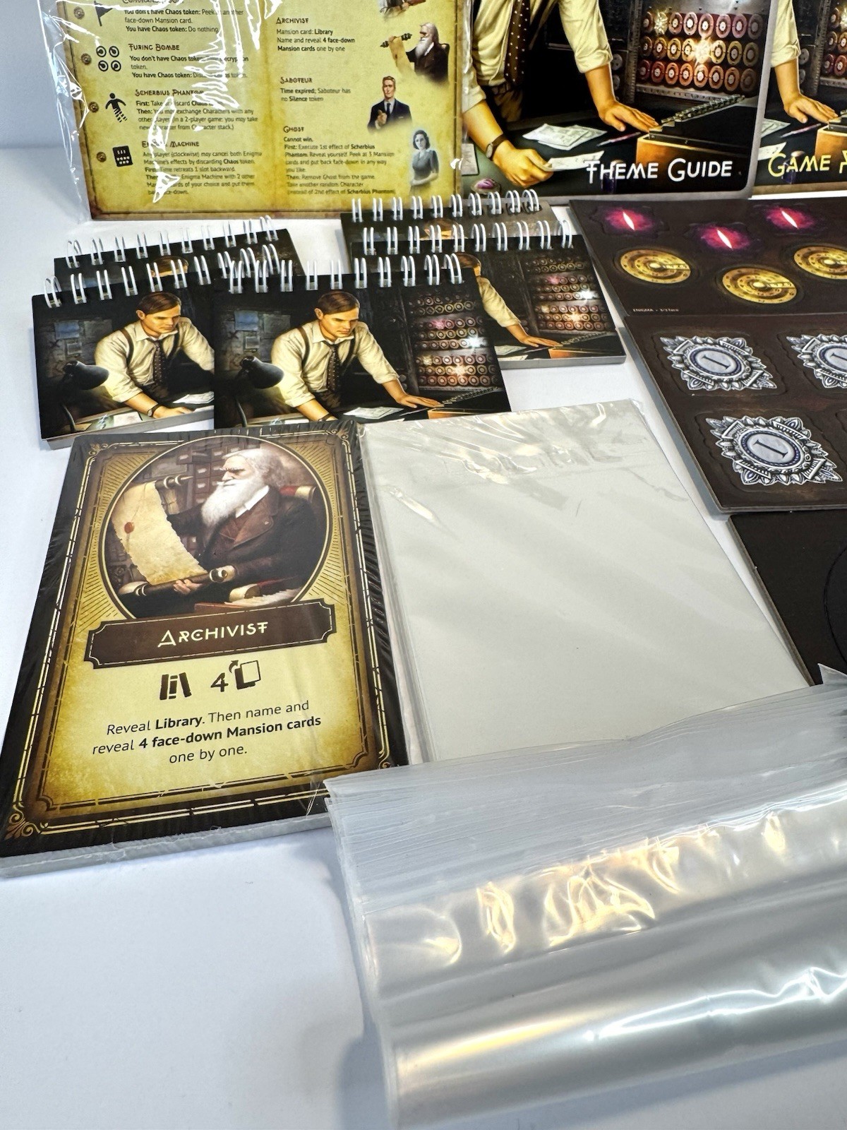 Enigma – Beyond Code Crowd Games Board Game Sergey Pritula, Unused And Complete