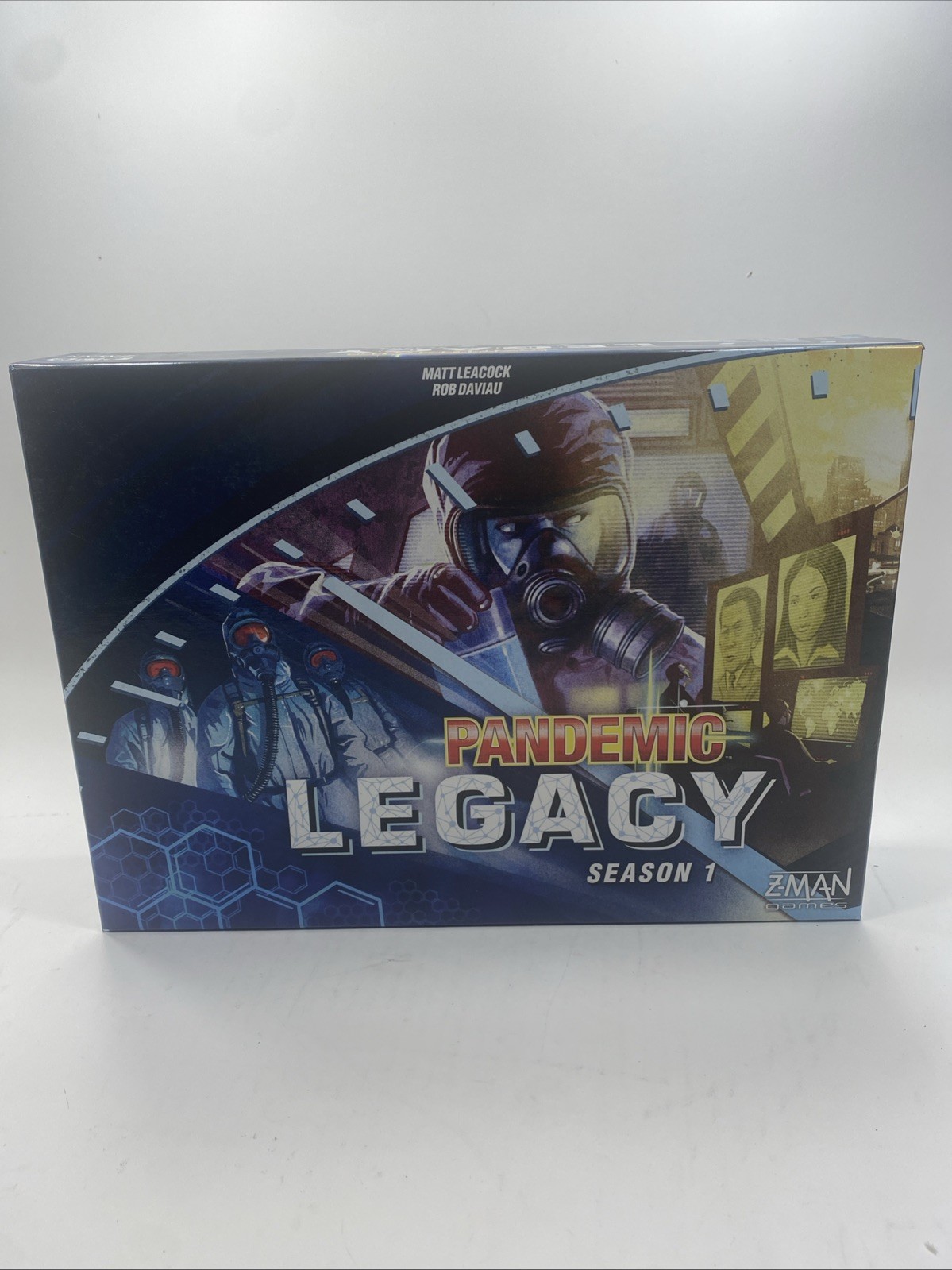 Pandemic Legacy Season 1 Blue Edition Board Game for Adults & Family Z-Man Games