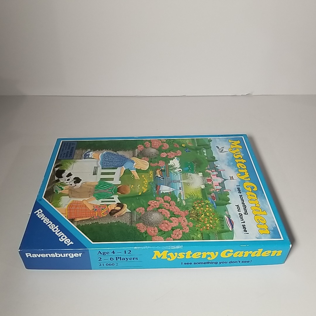 1992 Vintage Ravensburger MYSTERY GARDEN Game All Pieces / Missing Instructions