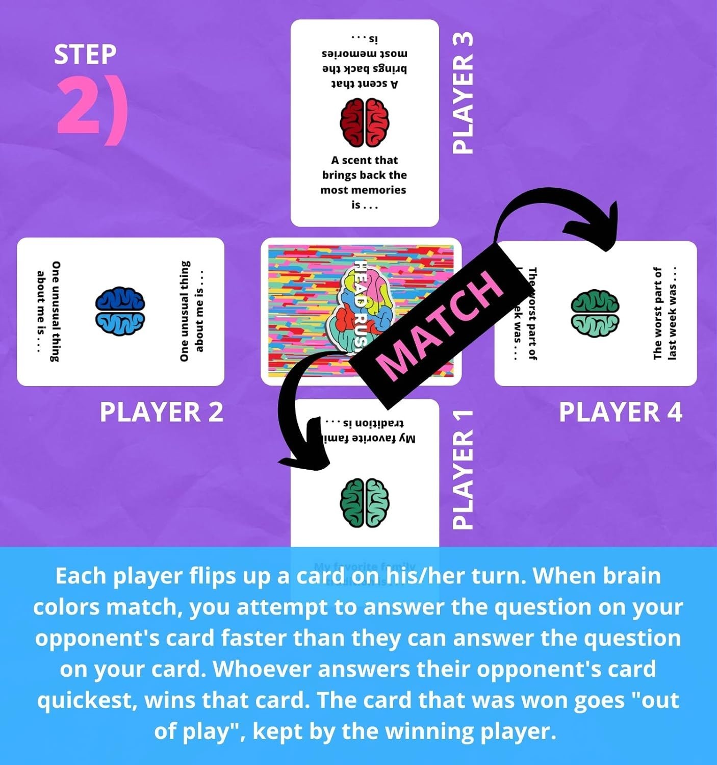 Head Rush – Social Skills and Therapy Card Games for Teens Self Awareness Mind