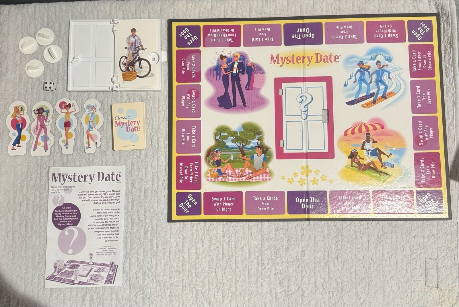 Mystery Date Board Game – 2005 lMilton Bradley Classic