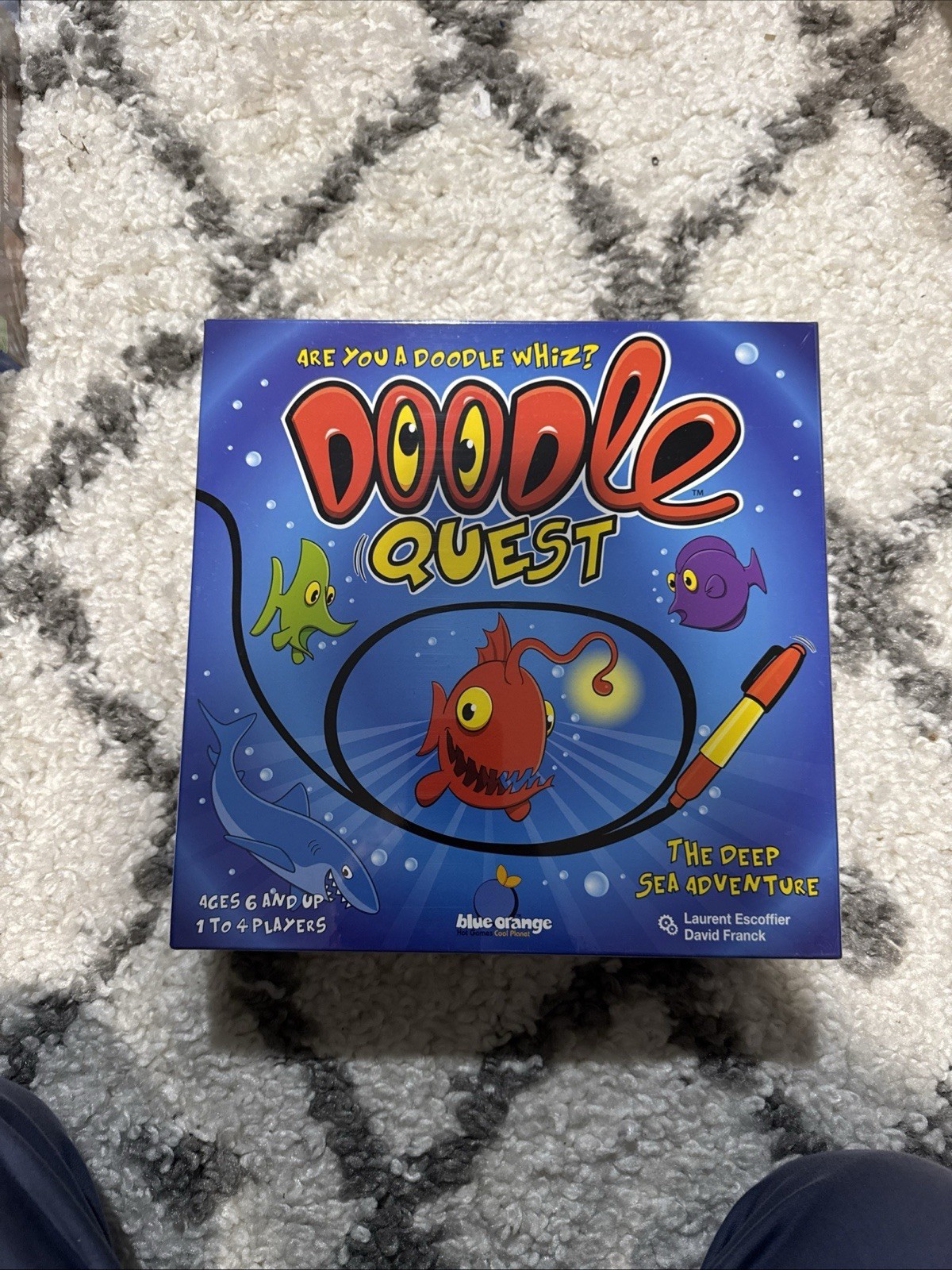 Doodle Quest Deep Sea Adventure Drawing Memory 2014 New Sealed NIB
