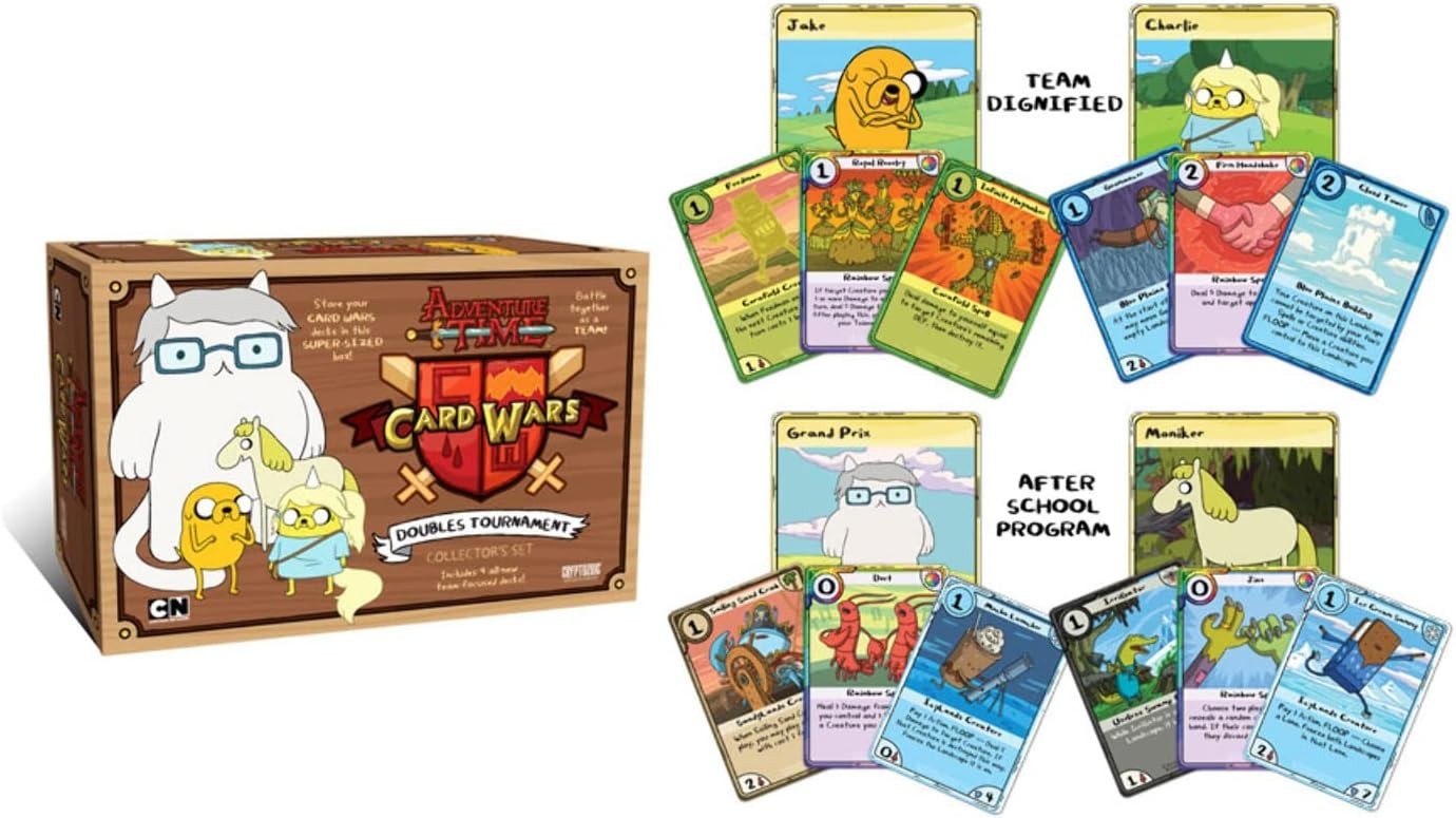 Perfect Father’s Day Gift: Adventure Time Card Wars Doubles Tournament Game