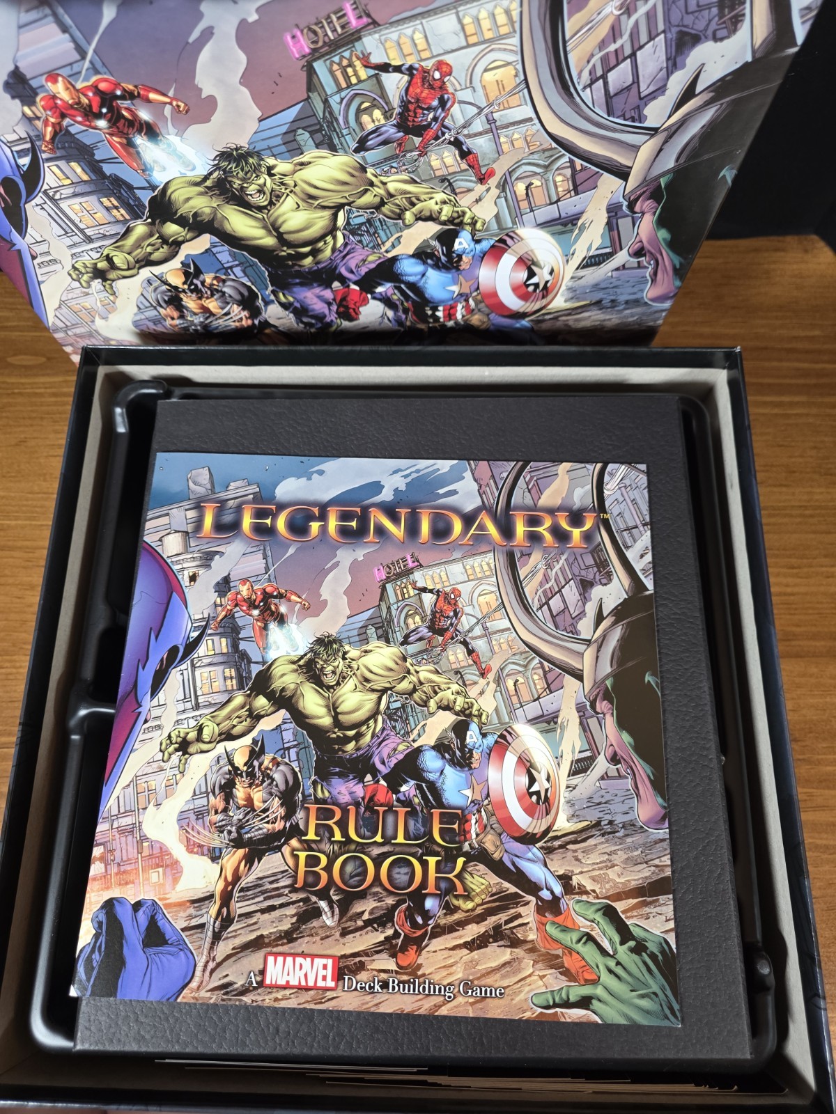 Legendary: A Marvel Deck Building Card Game, Played Once Upper Deck
