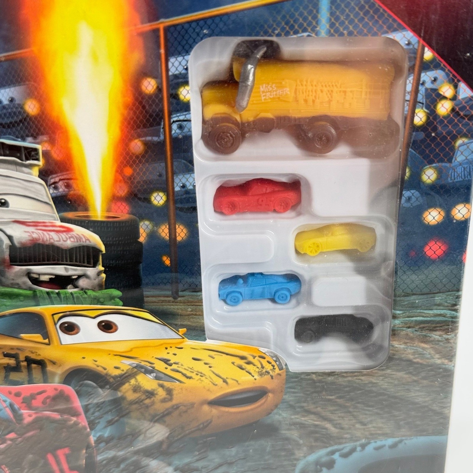 Disney Pixar Cars 3 Trouble Board Game Hasbro 2016 Pop-O-Matic NIB Sealed