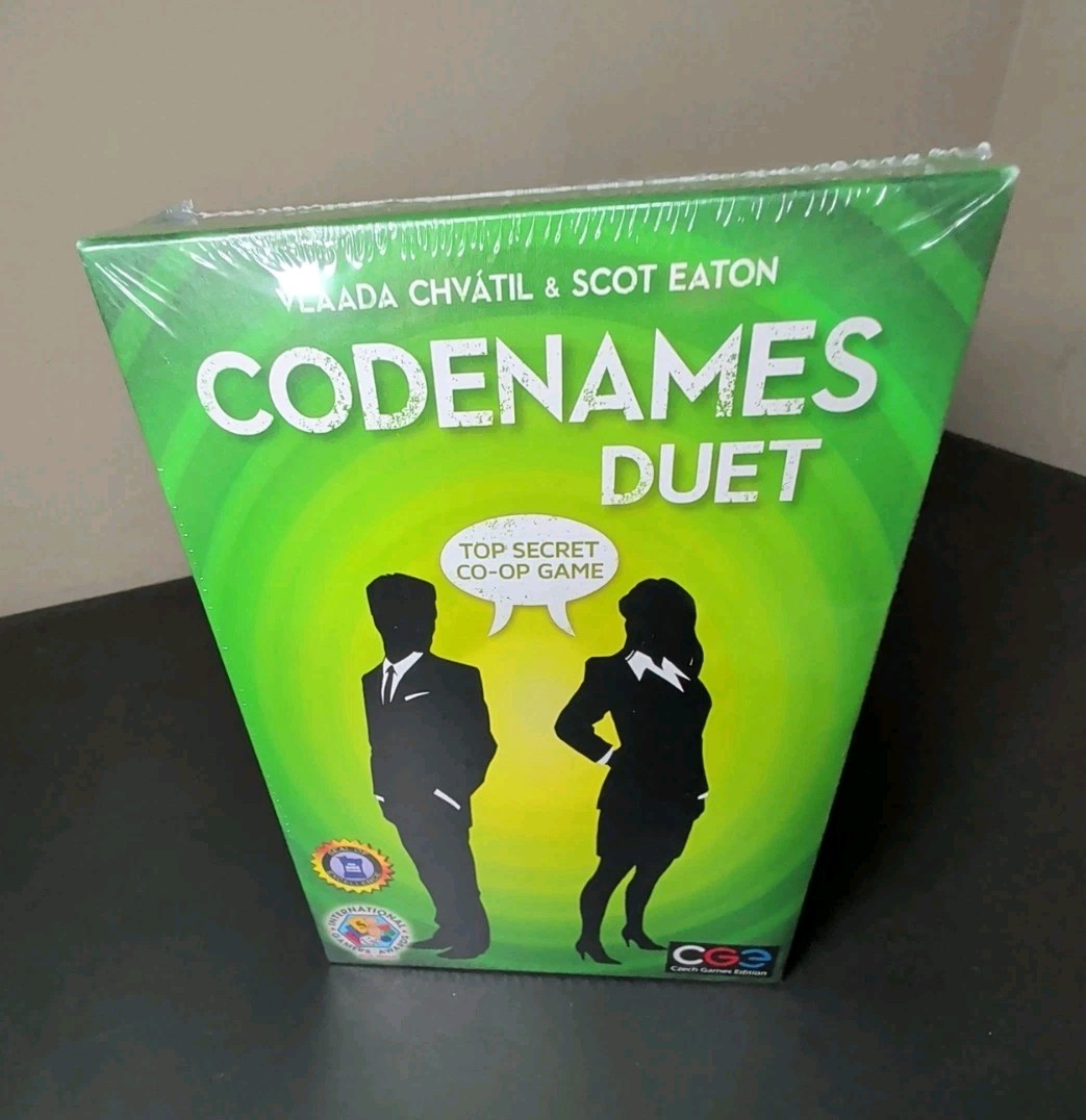 Codenames and Codenames Duet Two Word Deduction New Sealed Czech Games