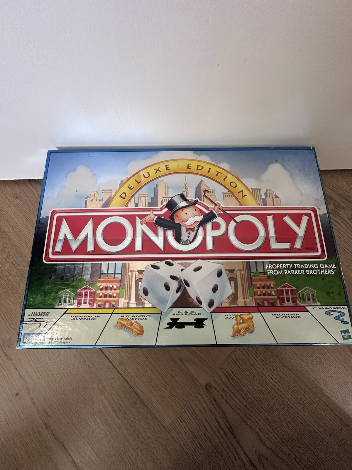 Parker Brothers Monopoly Deluxe Edition Board Game 1998 Complete Finance Family