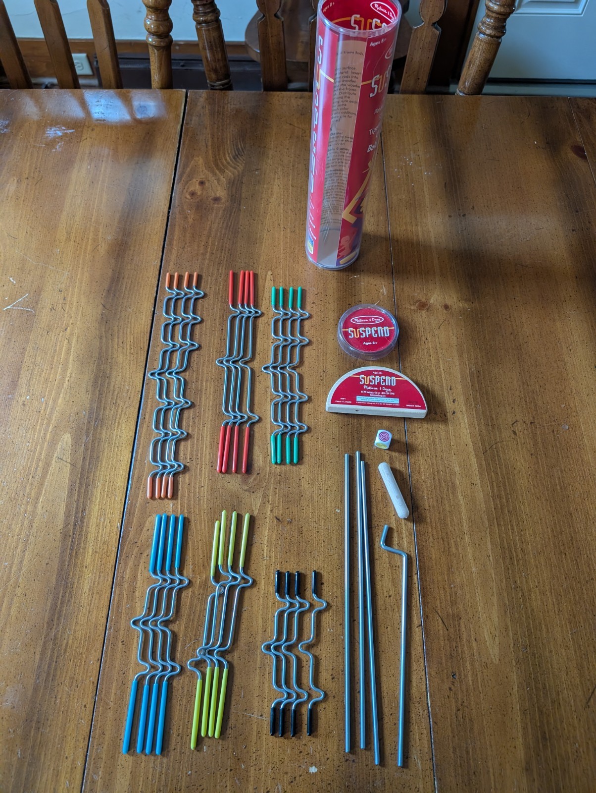 Melissa & Doug SUSPEND Balance Game COMPLETE Family Party Game Ages 8 & Up