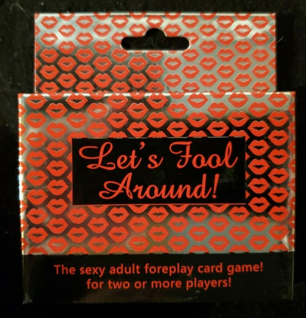 ADULT CARD GAME: LET’S FOOL AROUND – Couples Foreplay Sex Fun / Stag or Stagette