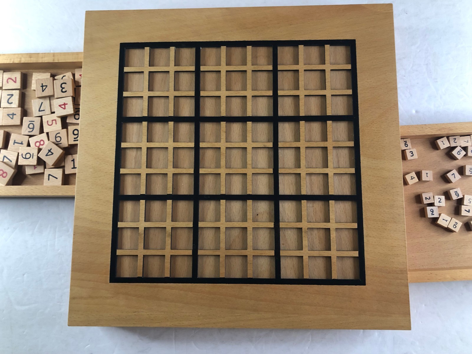 SUDOKU Wooden Game Board and Pieces – Wood Expressions, Inc. LN