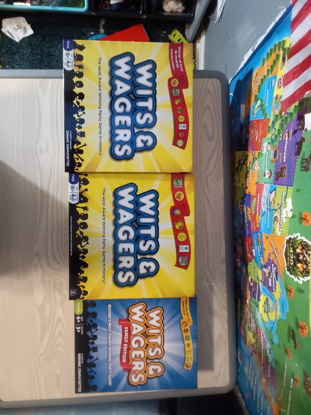 wits and wagers lot of 3