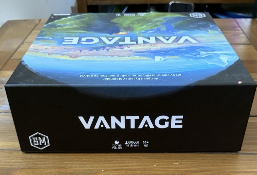 Vantage Board Game – Upgraded Components & Insert – Stonemaier Games