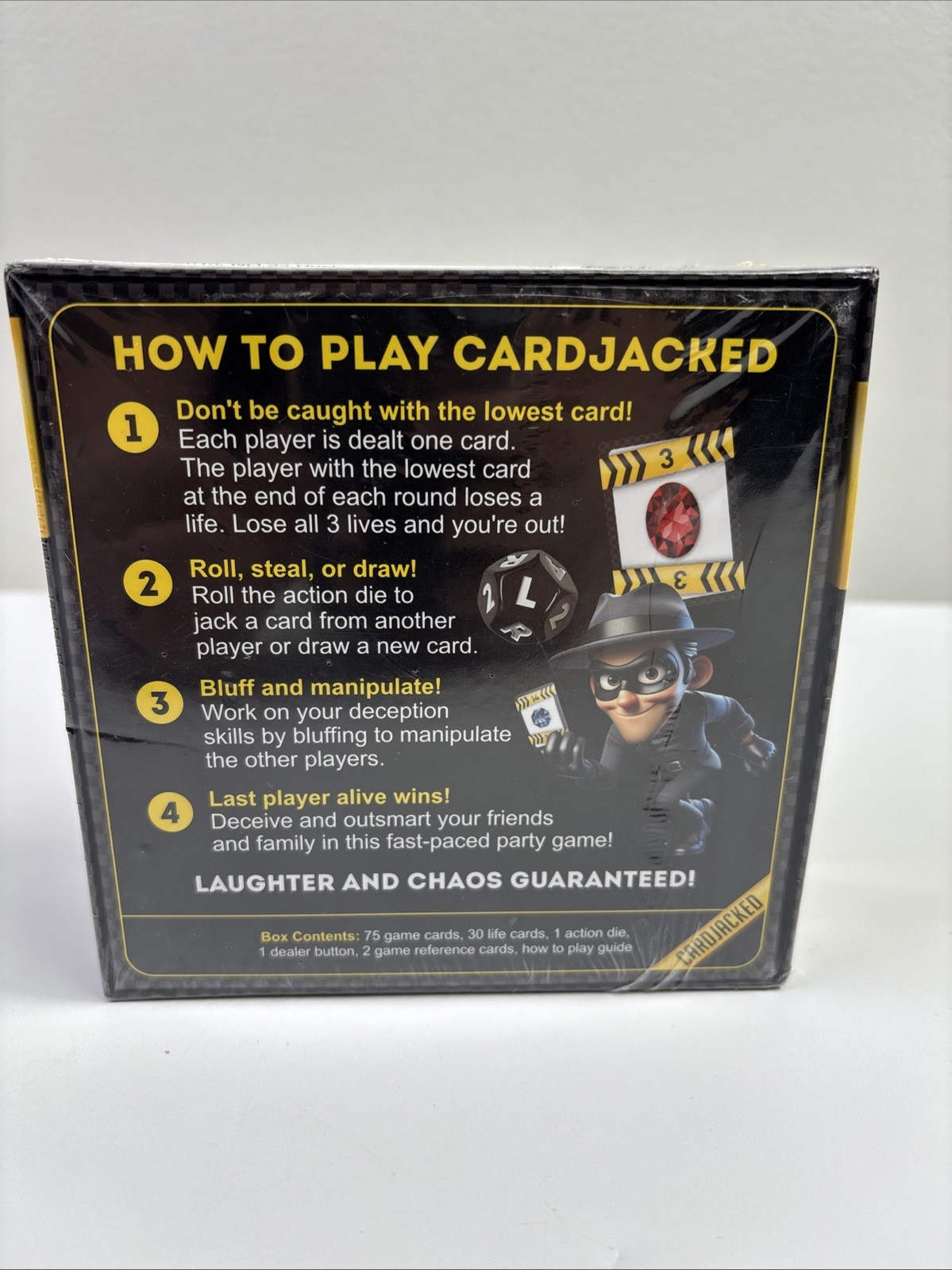 CARDJACKED Fun Card Game for Families | Family-Friendly Party Card Game NEW