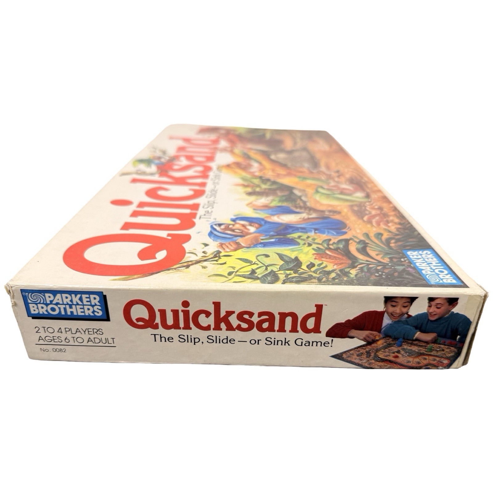 Quicksand Board Game 1989 Parker Brothers “Slip, Slide or Sink!” Incomplete