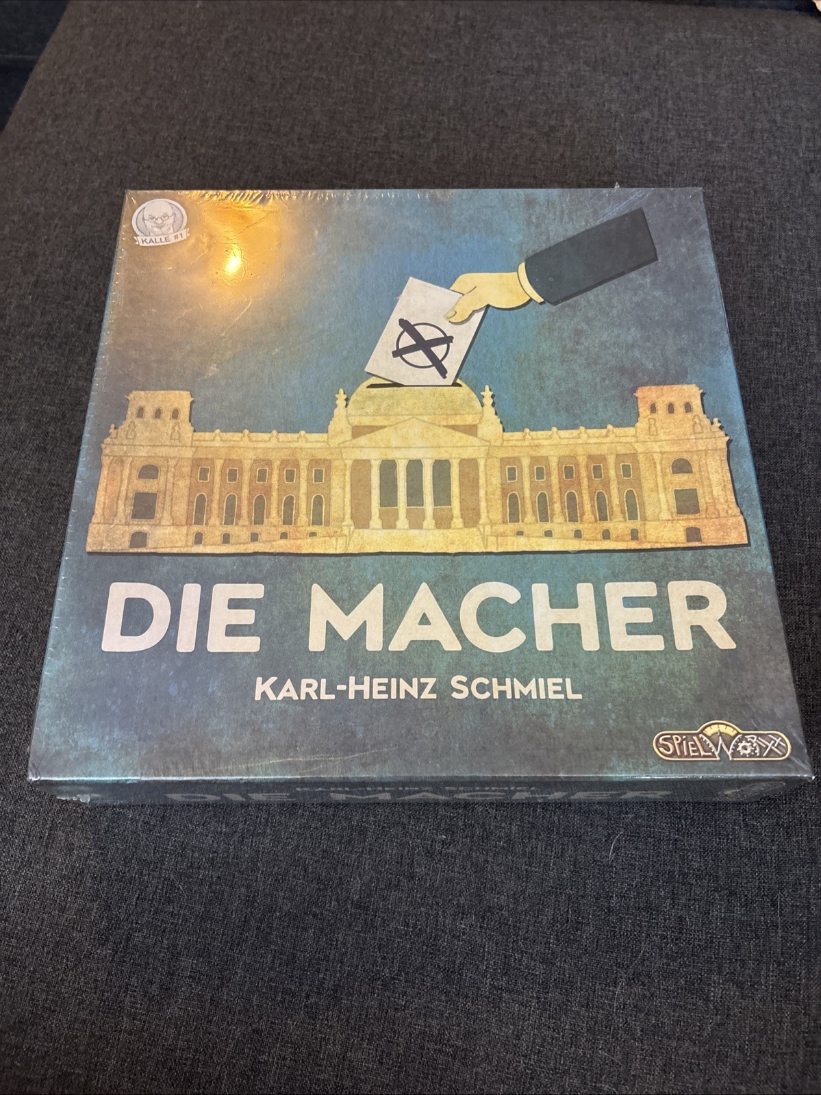 Die Macher Board Game NEW Packaged Sealed