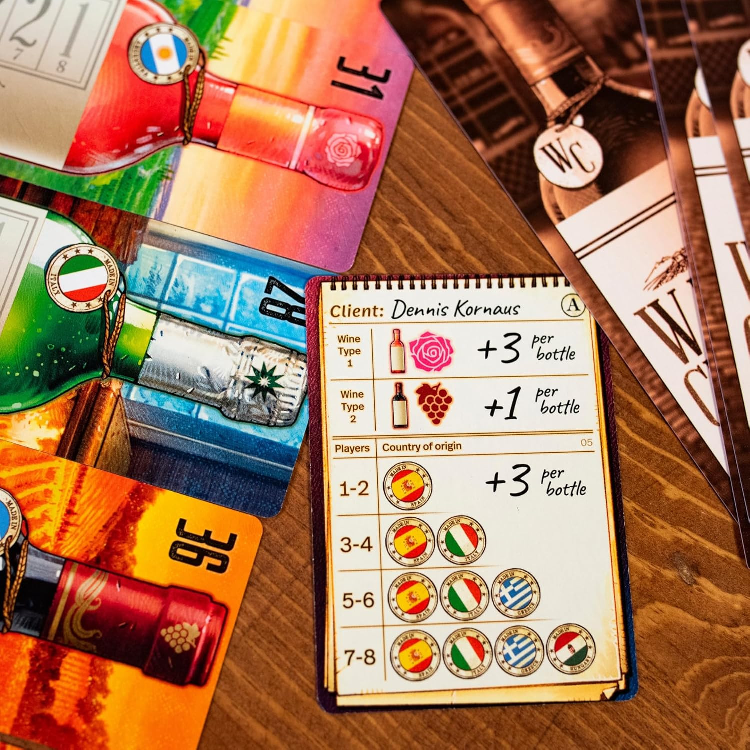 – Wine Cellar, for Ages 10 and Up, 2 to 8 Players | 2026 Origins Award Nominee